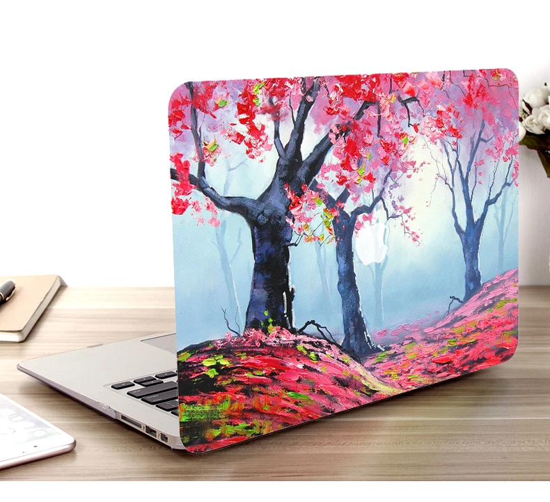 Жесткий чехол для ноутбука Apple Mac book Air 11 13 Pro Retina Touch bar 12 15 16 дюймов A1466 A2159 SD|Сумки и