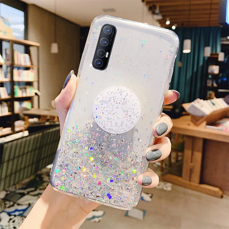 

Glitter Bling Case For Samsung Galaxy A51 A71 A50 Soft Back Cover For Samsung A70 A10s A20s A30 A40 A6S A60 A80 A90 A91 Cases