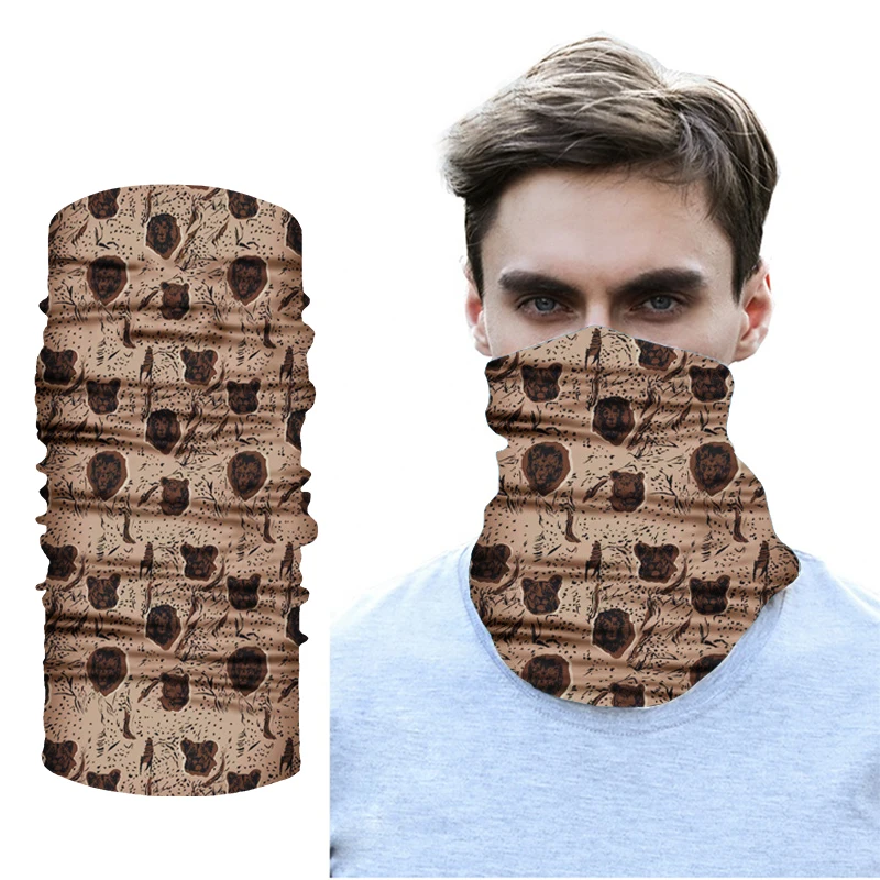

Breathable Neck Cover Gaiter Bandana Face Tube Scarf UV Sun Protection Quick-dry Stretch Hiking Camping Cycling Women Men Summer