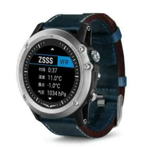 

Luxury Leather Band Strap Replacement Watch Band With Tools For Garmin Fenix 3 Brown Blue Black