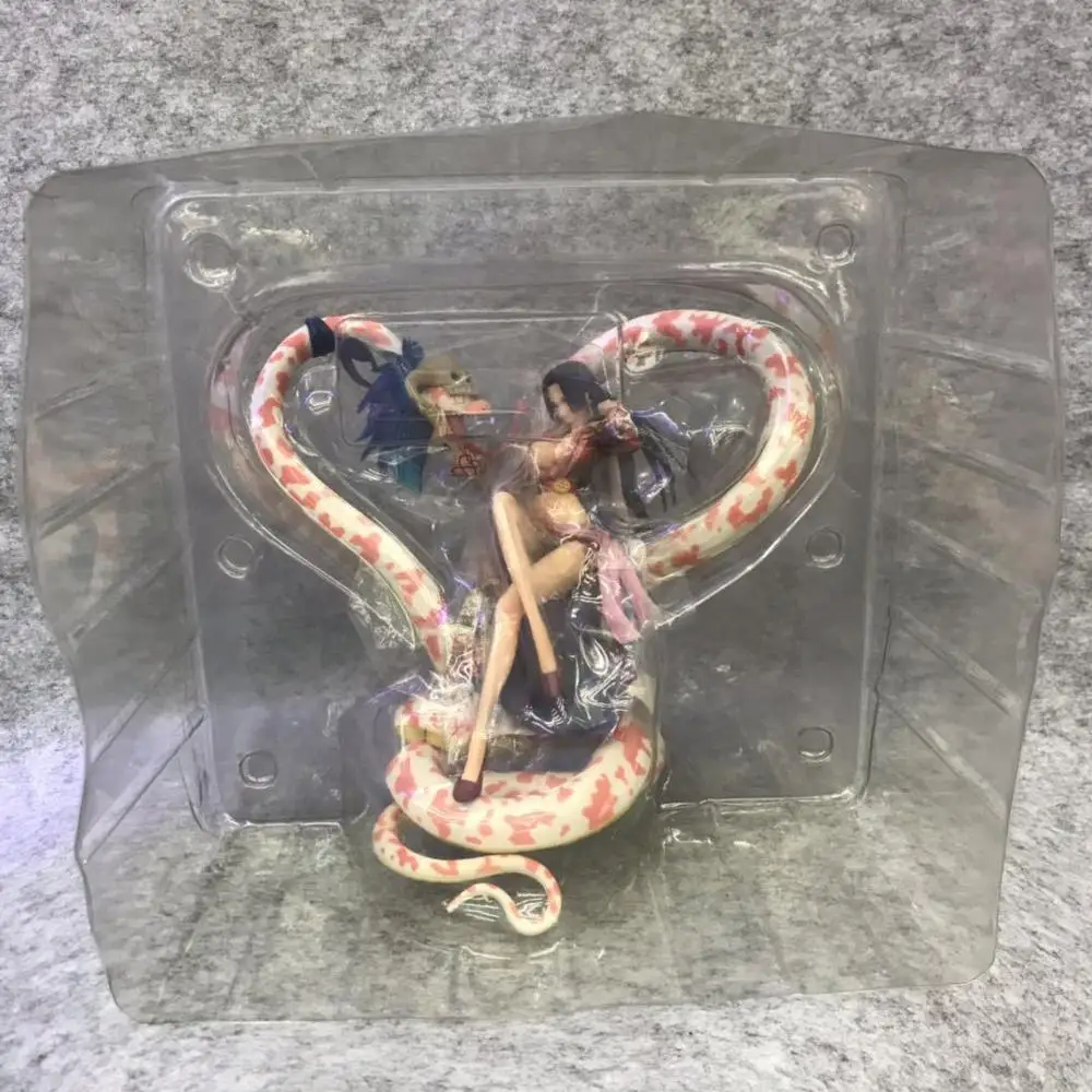 21 см одна деталь Пираты сидящие Боа Хэнкок змея база 15th юбилей Сексуальная ПВХ