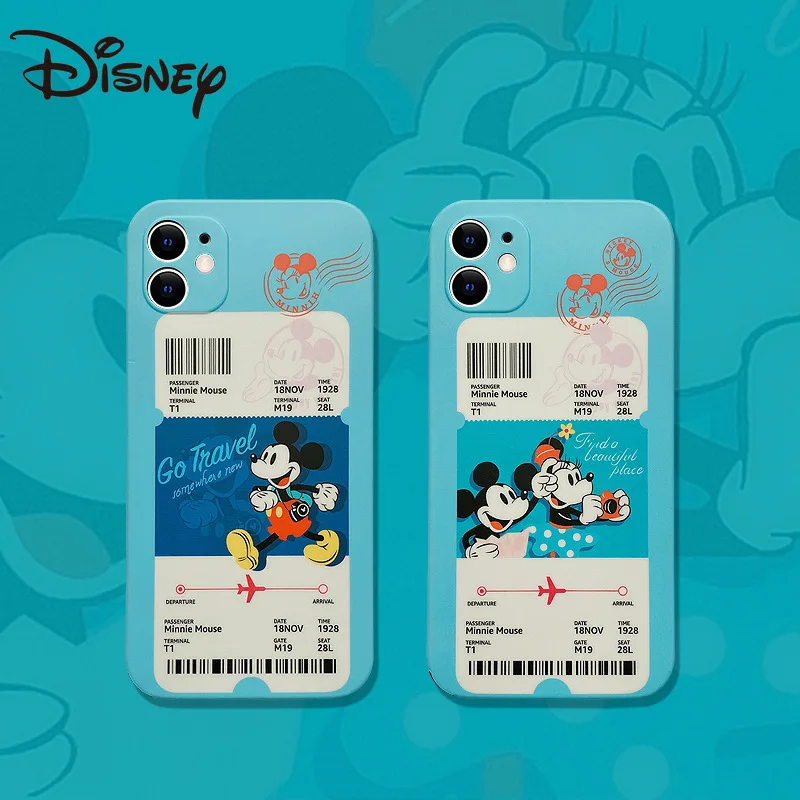 

2021 Disney original phone case for iPhone 12 case12Promax 11 12 7 8Plus XR XS XSMAX Mickey Mickey Minnie phone cover