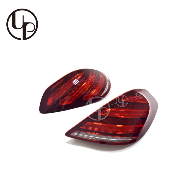 tail light W222 S63 S65 от старых до новых головных огней, Головной фонарь и задний фонарь, пригодный для s-класса W222 14-19y - Color: tail light