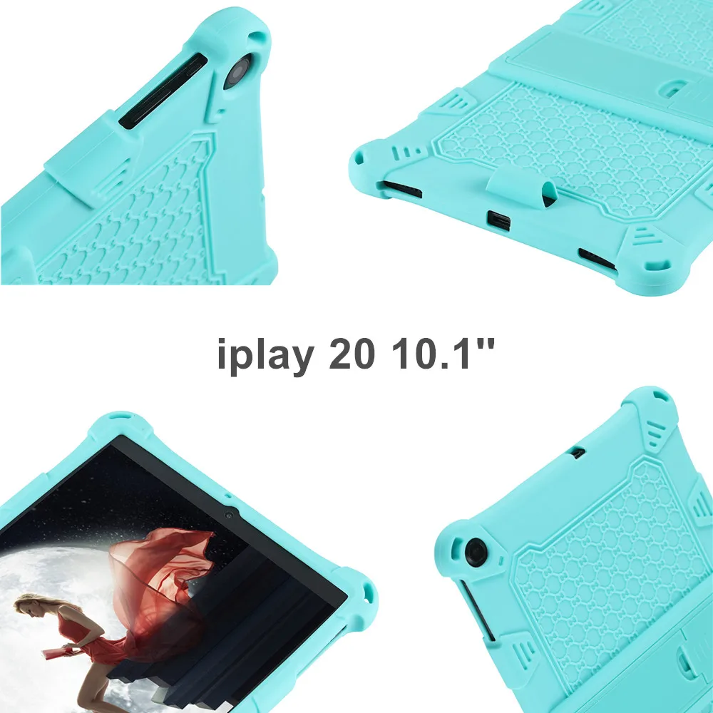 Чехол-накладка для Alldocube Iplay 20 Pro 10 1 дюйма силиконовый с подставкой | Компьютеры и