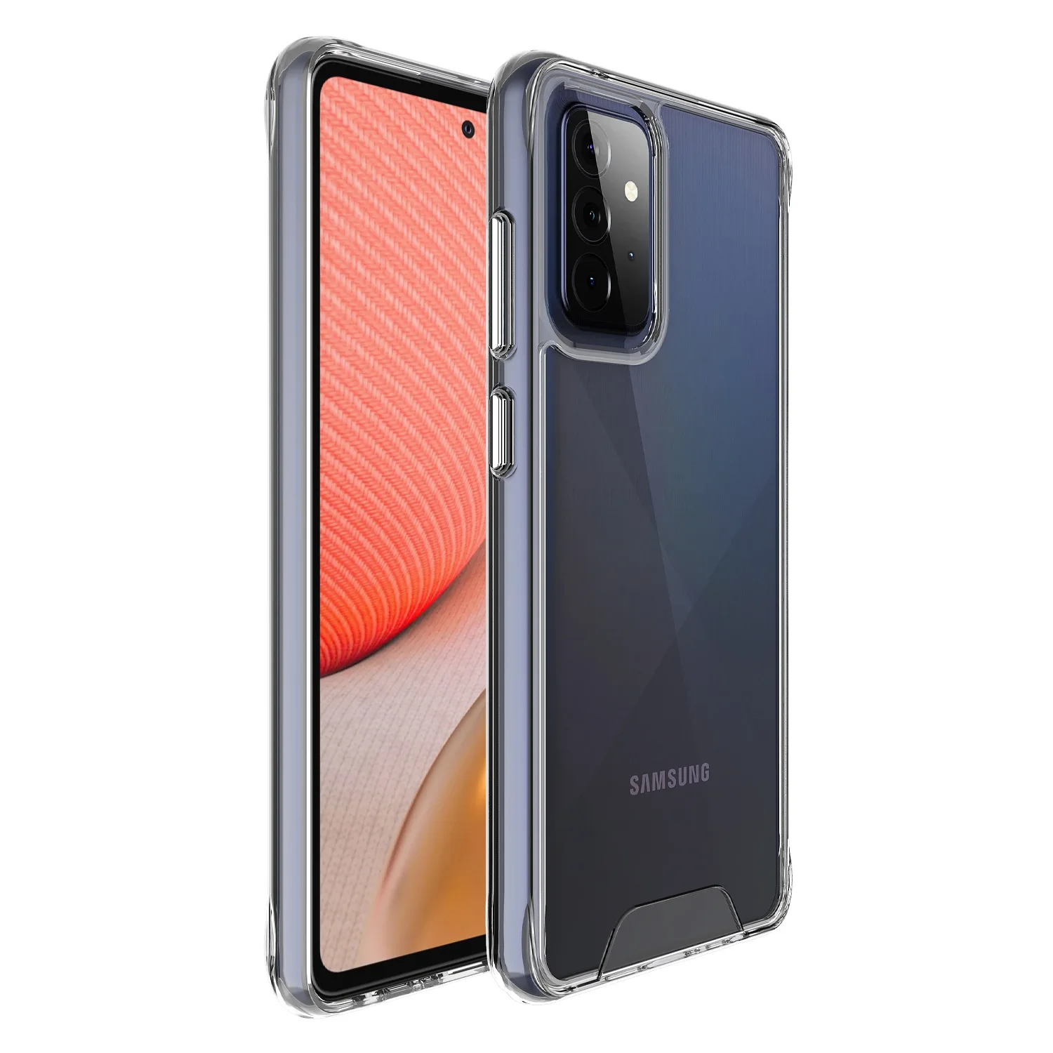 

Acrylic Transparent Shell for Samsung Galaxy A72 A52 A42 A32 A22 A12 Shockproof Protective Back Cover Clear Mobile Phone Case