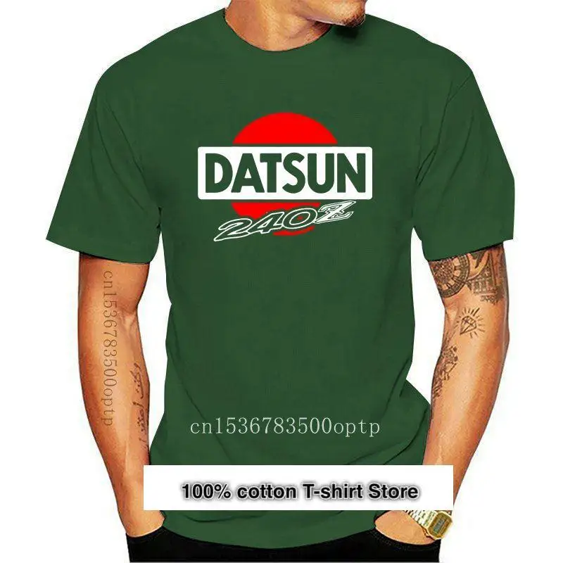 

Datsun-Персонализированная camiseta для мужчин, camiseta negra, 240Z, nueva