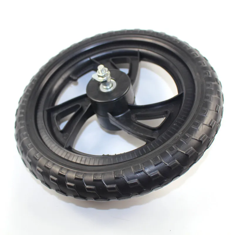 

12-дюймовый балансирующий автомобиль с твердым колесом, раздвижной ненадувной передний и задний пластик