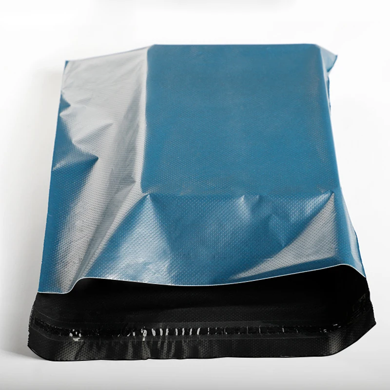 100 шт./лот новые темно синие курьерские Сумки самоклеющиеся пакеты для хранения