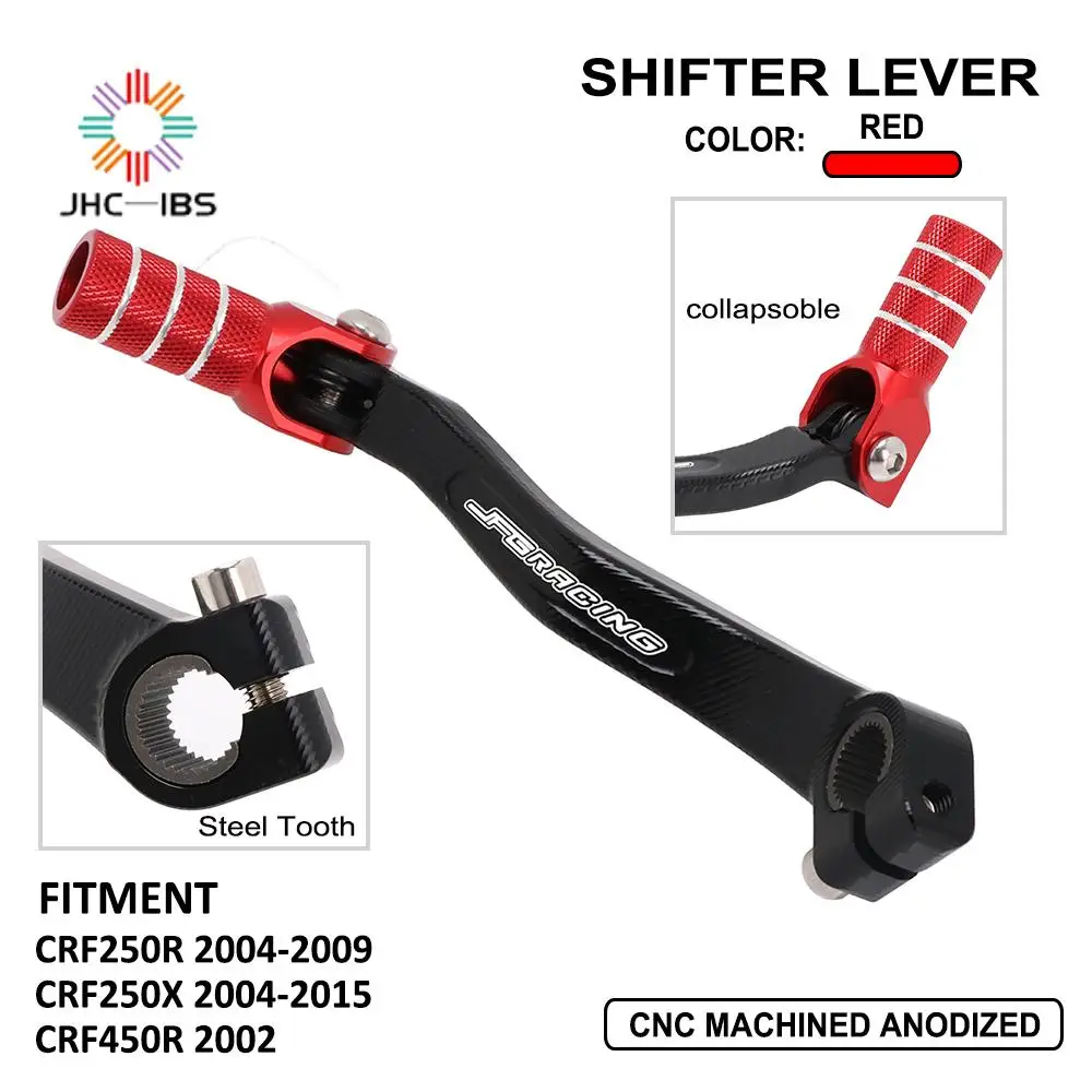 Алюминиевый складной рычаг переключения передач CNC для мотоцикла Honda CRF250R CRF250X