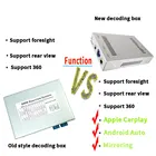 Беспроводное обновление Carplay, модификация заднего вида, вид спереди, вид сзади, Apple Carplay для Mercedes-Benz W176 W246 W204 12-15T