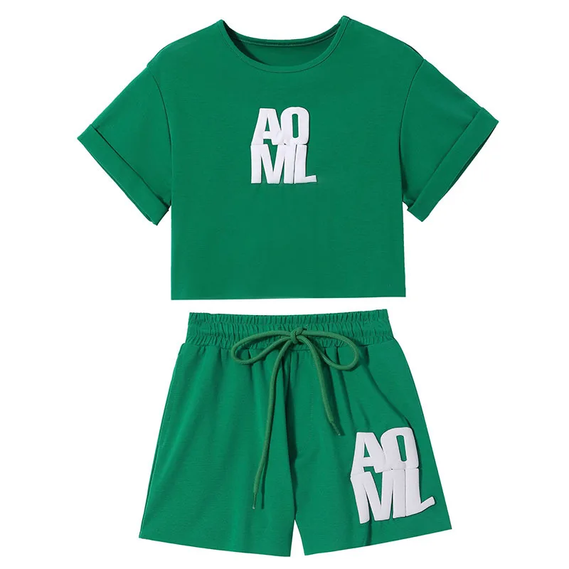 

2021 New Parent-Child Outfits, Family Wear, Spring and Summer Tide Mother Girls Clothing Mather And Daughter