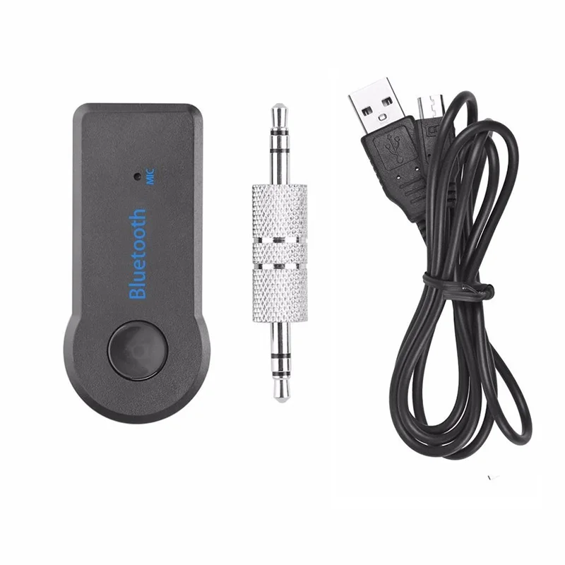 Shinevien Bluetooth автомобильный комплект AUX мини аудио приемник передатчик 3 5 мм разъем