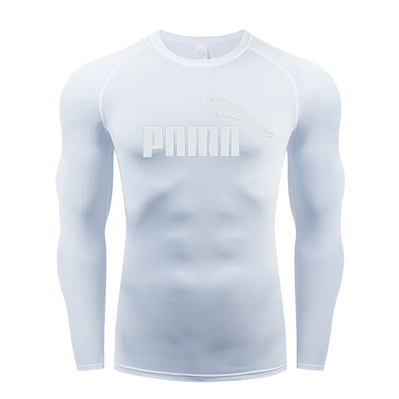 

Brand New MMA Gym Shirt Men Sport Long Sleeve T Shirt Underwear Men Workout Training Fitness Top T-shirt Boxeo Rashgard Jerseys