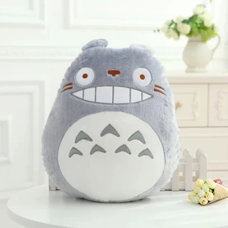 Kawaii Тоторо Плюшевые Подушки Симпатичные мягкие игрушки Кот животное кукла аниме