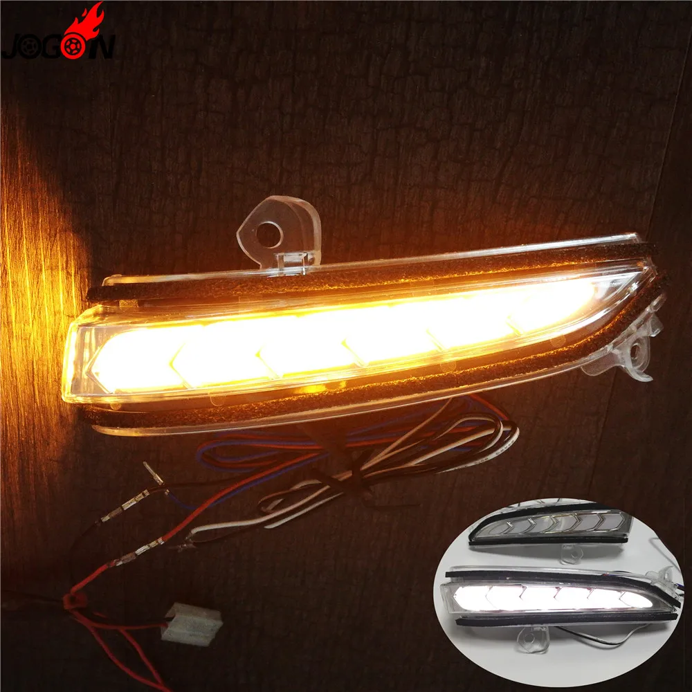 

Dynamic Turn Signal Light + Parking +Puddle LED Side Rearview Mirror Sequential Indicator For Ford Fusion / Mondeo 2013-2018