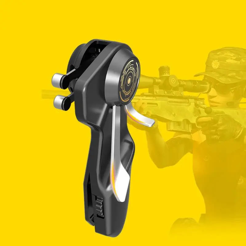 2 шт Мобильный PUBG игровой контроллер для-Ipad планшет шесть пальцев геймпад триггер
