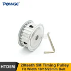 Зубчатый шкив с отверстием 5-15 мм, 20 зубьев, 5 м, 20 т, 20 зубьев