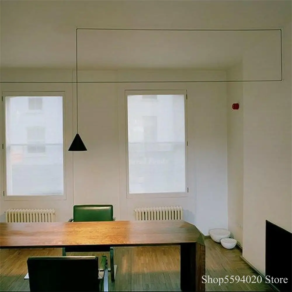 Nordic Long Line Lustres Pendent Lights Living Room Light Bedroom Lamp Bar Home Decor Hanging Fixtures Dropshipped | Освещение