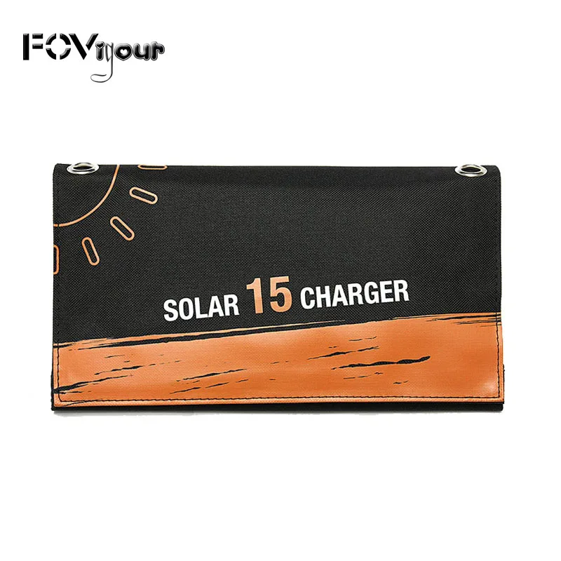 Солнечная панель Fovigour Sunpower солнечное зарядное устройство с двойным USB портом для