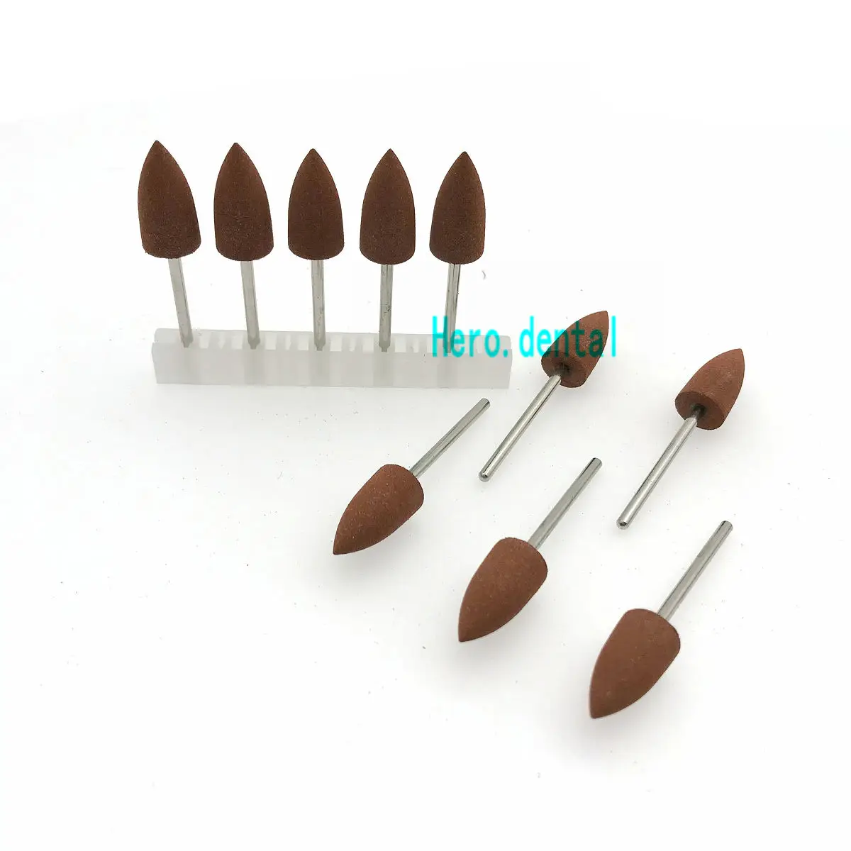 10 шт. коричневая стоматологическая силиконовая резина Смола основа Скрытая для
