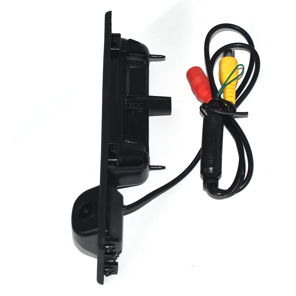 Автомобильная камера заднего вида ZJCGO HD CCD ручка для багажника ночного видения BMW