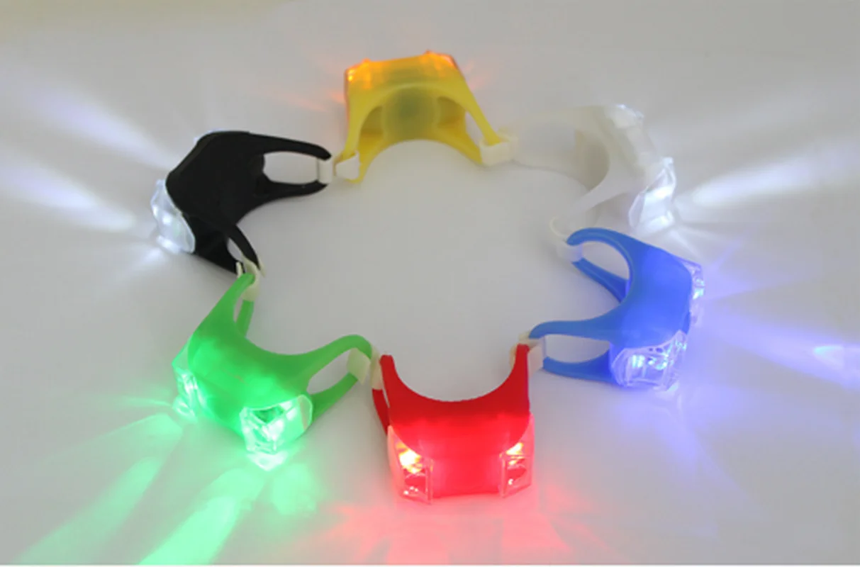 Для Прогулок ночью силиконовые Осторожно Лампы для малышей Одежда детей детская