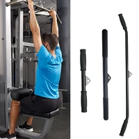 gym home fitness lat pulldown bar attachment hollow steel biceps triceps training bar gym equipment accessories 1005038cm