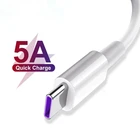 USB Type C зарядный кабель для xiaomi Mi 11 10 9 CC9 Note 10 Lite Redmi K40 Pro, 5 А