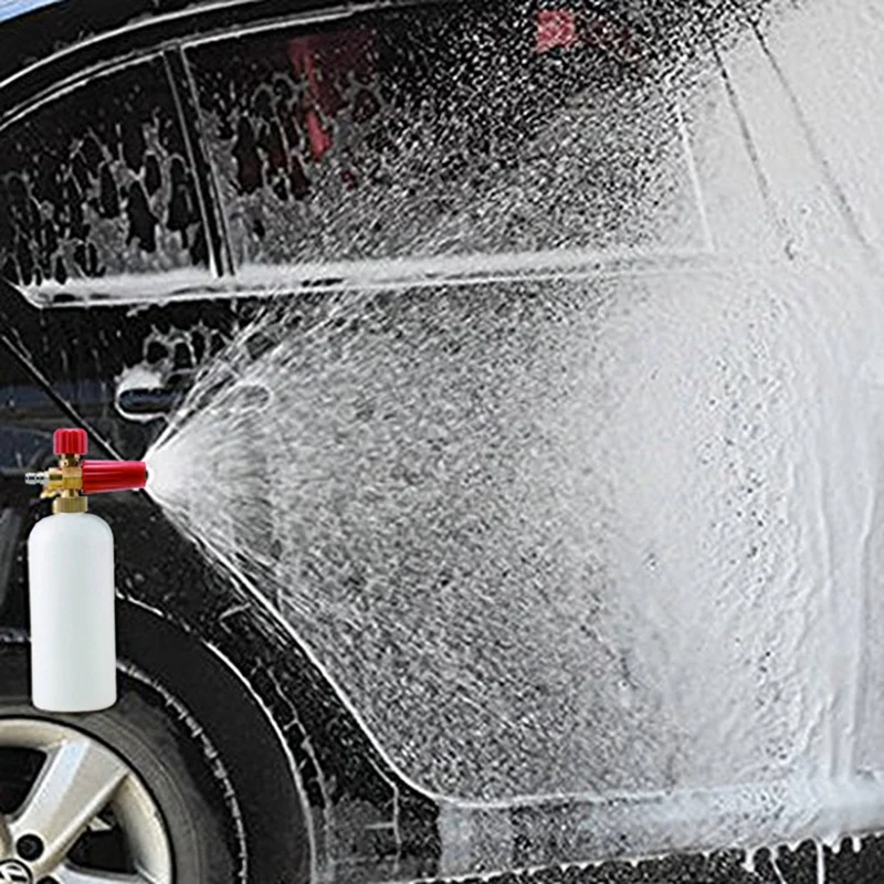 

Snow Foam Lance Car Wash Foam Cannon for Karcher K(K2-K7) Series & Universal Power Pressure Washer Spray Nozzle Tips