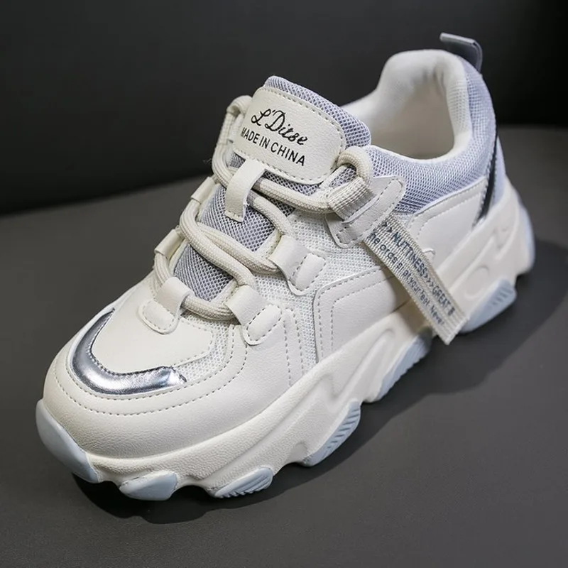 Spring Women Platform Chunky Sneakers 