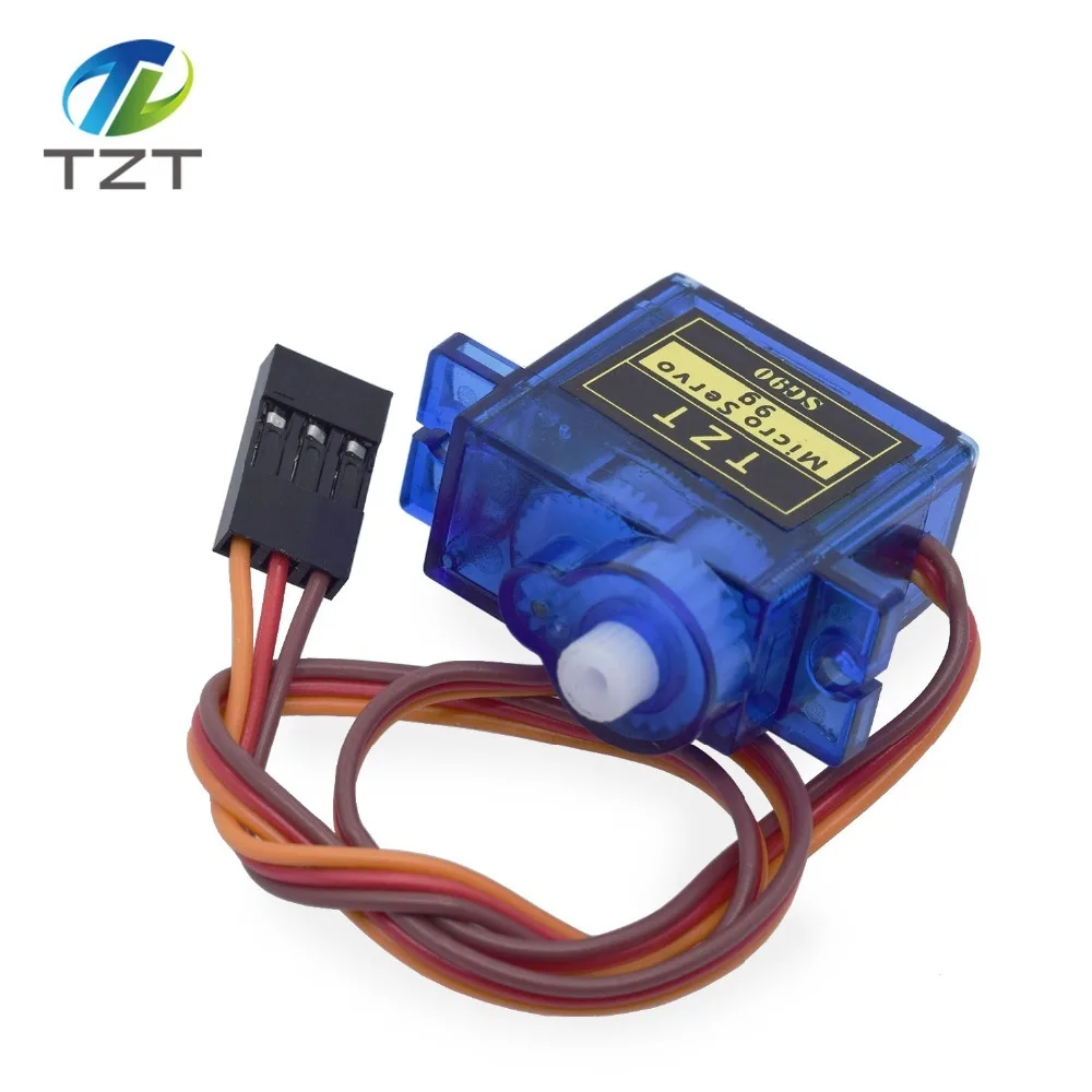TZT официальная умная электроника Rc Мини Микро 9g 1,6 кг сервопривод SG90 Для RC 250 450 Вертолет самолет автомобиль лодка для Arduino DIY