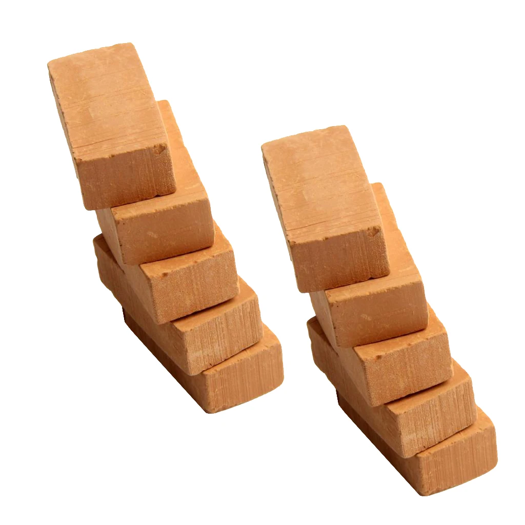 

30 x 15 x 10mm Model Brick Red for House Building Model Accessories Material