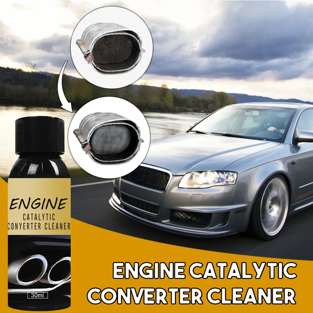 

1Pcs 30ML Promotion Of Catalytic Converter Cleaners Automobile Cleaner Catalysts Easy To Clean Engine Accelerators CSV