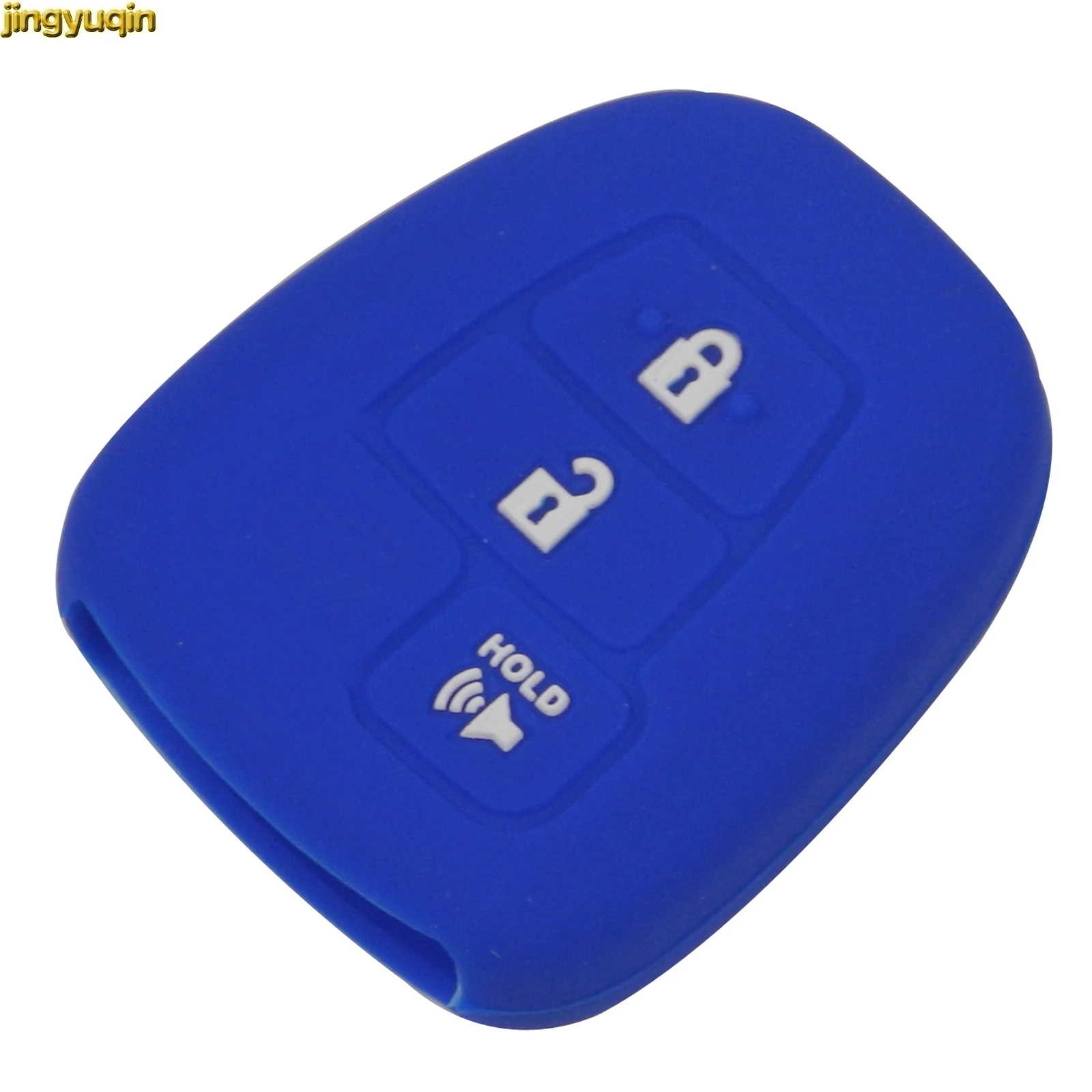 3 кнопки светящийся выбор автомобиля брелок силиконовая резиновая крышка