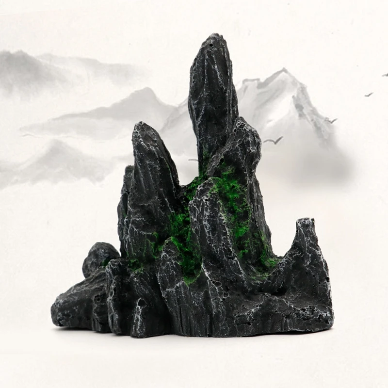 Аквариумные украшения аквариумные Ландшафтные изделия из смолы искусственные