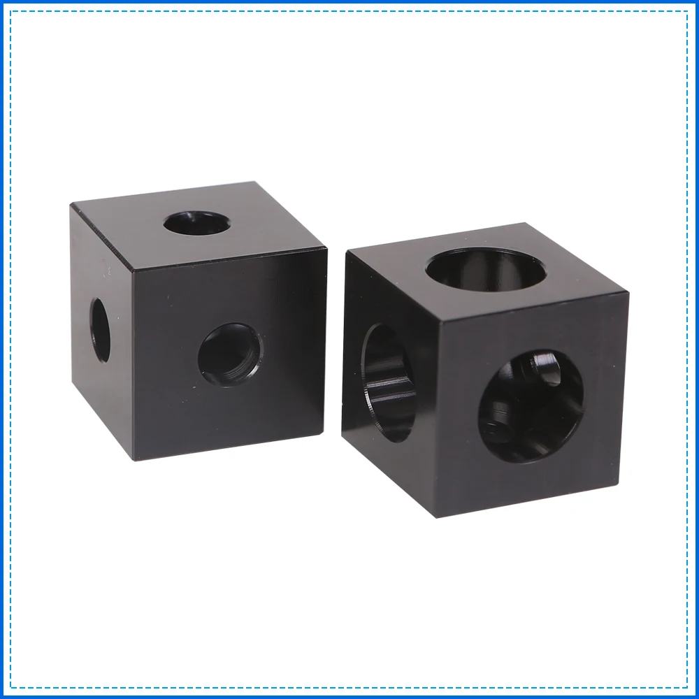 1/4 шт. детали для 3D-принтера 2020 алюминиевая основа зеркальный регулятор угловой