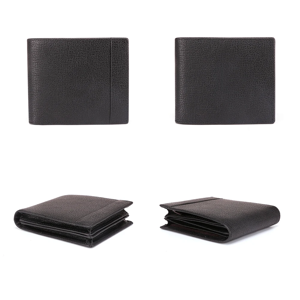 Joyir из натуральной кожи Для мужчин кошельки Винтаж короткий бумажник с карманом