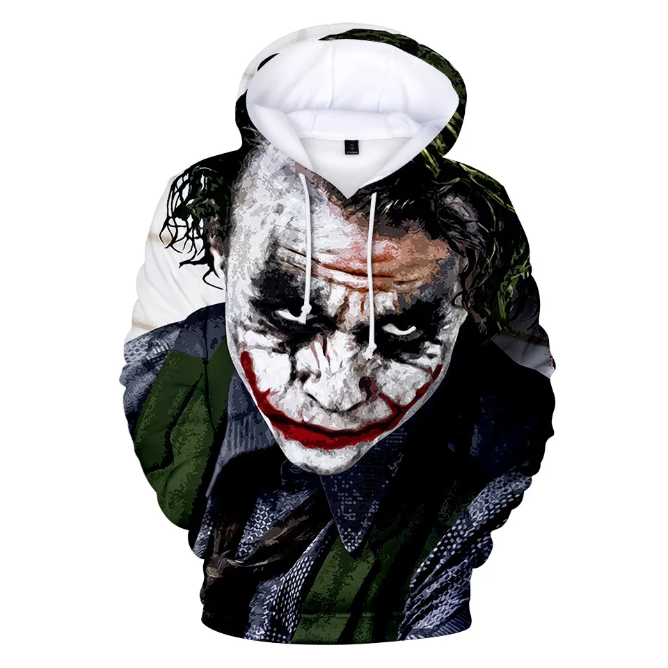 Haha joker толстовка с 3D принтом толстовки для мужчин и wo в стиле хип-хоп забавная