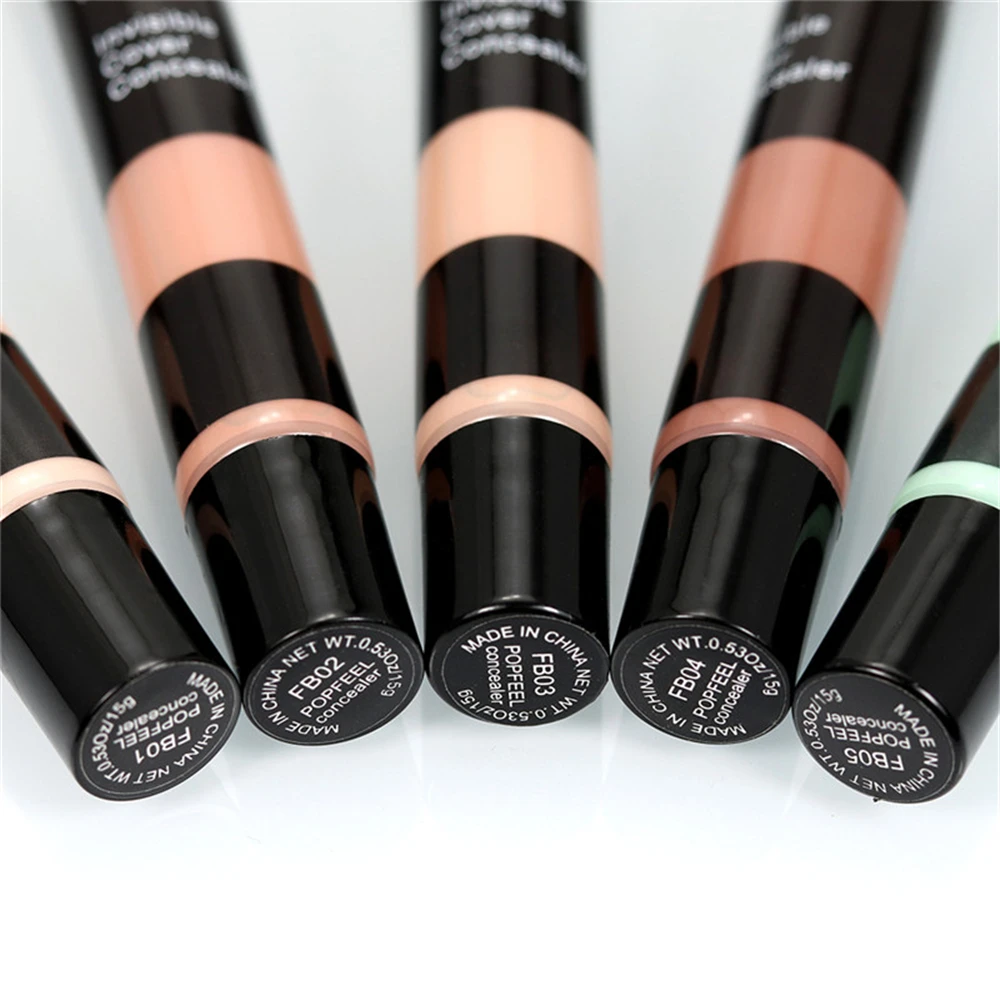 5 Colors Long-lasting Liquid Concealer Face Cream Waterproof Color Corrector Make Up Perfect Full Cover Dropshipping |