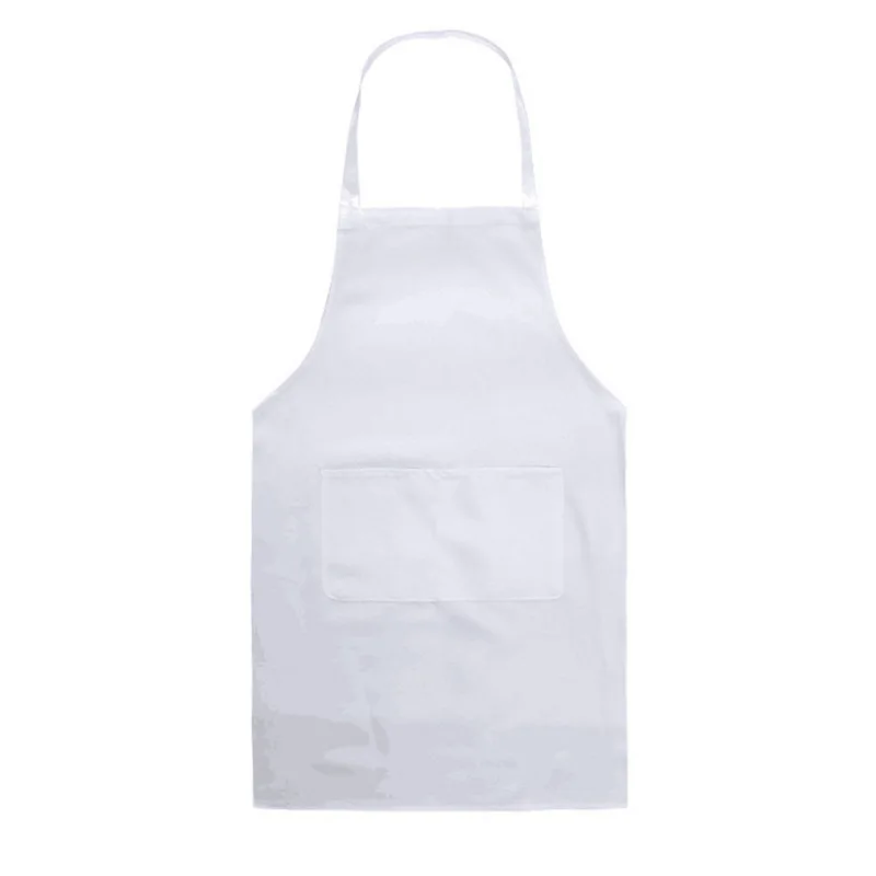 

Sublimation Blanks White Polyester Halterneck kitchen Apron