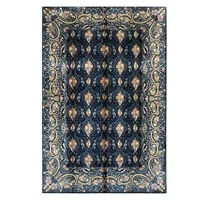 6 56x9 84 feet bedroom silk rugs floral floor mat living room floor carpet for kids boys carpets