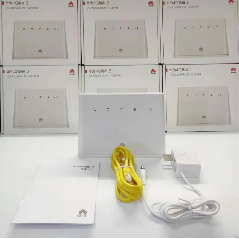 Huawei LTE CA CPE B311 221 Беспроводной Wi Fi маршрутизатор 4G сим карты слот скорость 150 Мбит/с