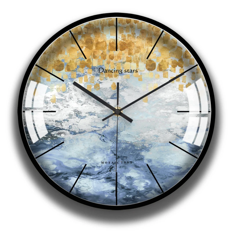 Роскошные современные настенные часы в скандинавском стиле Clcok абстрактные