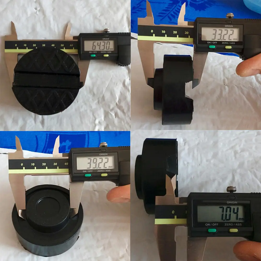 

Universal Car Jack Rubber Pad Frame SUV Protector Auto Vehicle Weld Jacking Lifting Disk Rail Floor Slotted Car Jack Guard Tool