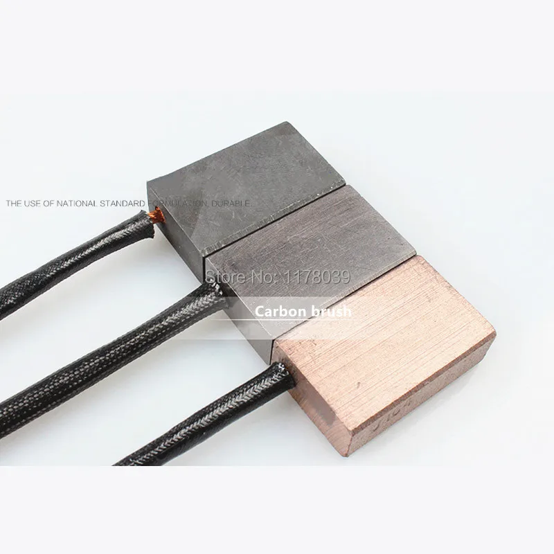 Высококачественная углеродная щетка одна линия 12X25X40mm высокая/полу/низкая медь