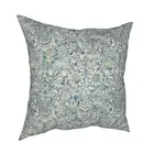 Наволочка в виде подсолнуха Вильяма Морриса, домашний декор, цветочный Викторианский чехол для дивана, двухсторонняя печать