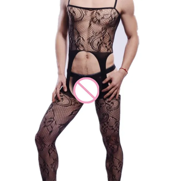 

Latest Lingerie Men Sexy Lingerie Bodysuit Porno Nightgown Intimates Sexy Costumes Body Stockings Elastic 2020 Male Underwear