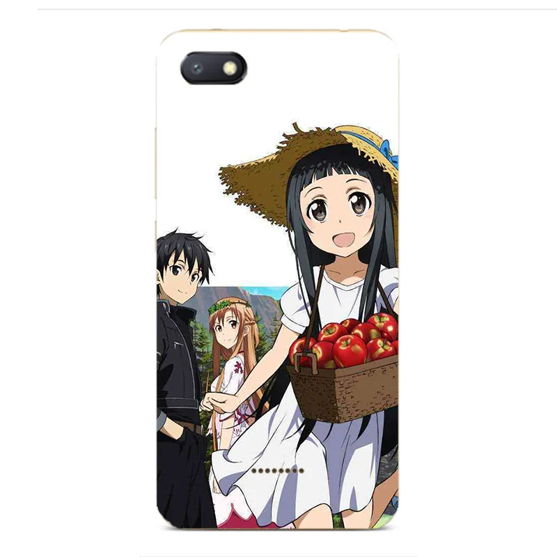 Чехол для телефона Sword Art Online BQ 4072 5057 5059 5504 5035 5591 5060 тонкий бархатный чехол Mini Power