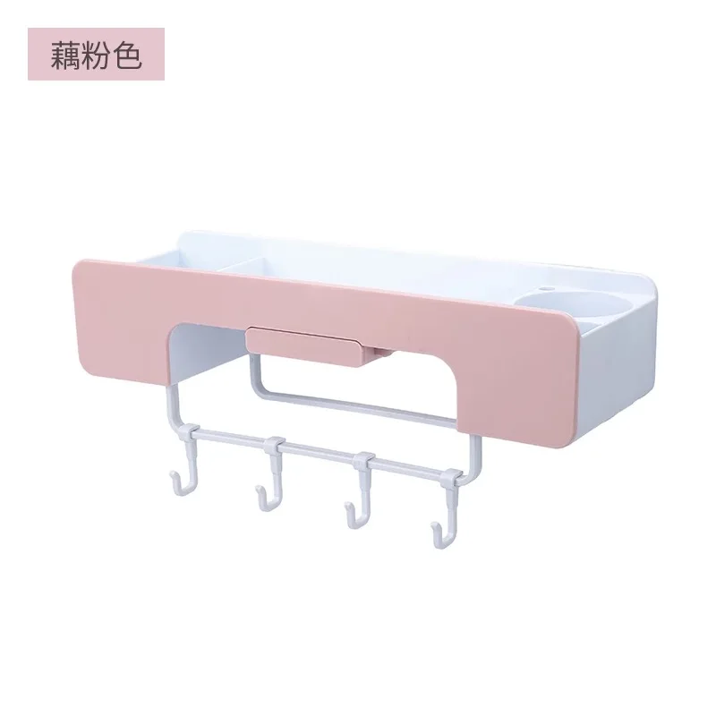 

Stylish Multi Grooves & Moveable Hooks Design Bathroom Drain Rack