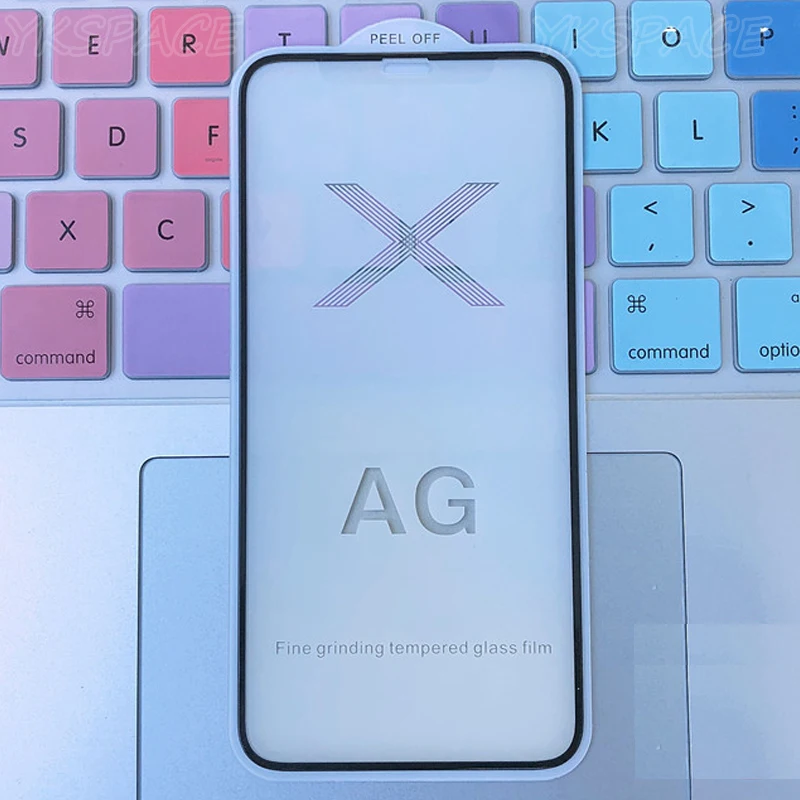Лучшее качество полное покрытие матовое закаленное стекло для iPhone 6 6S 7 8 Plus X XR XS 11 Pro Max матовая защита экрана без отпечатков пальцев